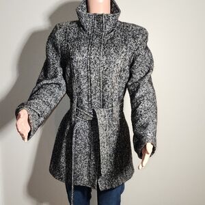 Calvin Klein Charcoal Trench Coat